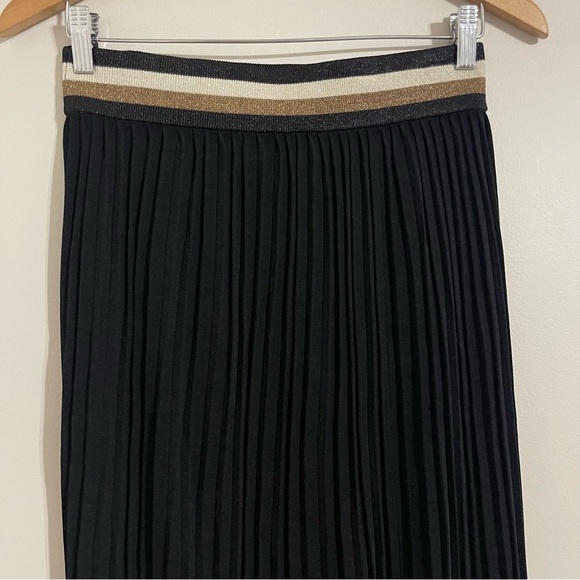 Bailey 44 women’s black Colin Pleated Knit sweater  Midi Skirt Size S - Picture 8 of 11